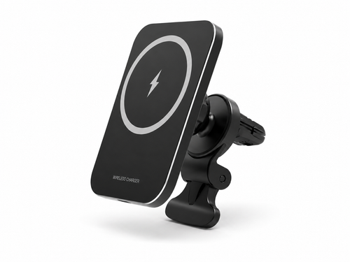 JAYM Charge — Support Magnétique & Charge Sans Fil 15W